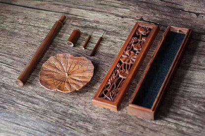 Rosewood and Lotus-style Incense Gift Set